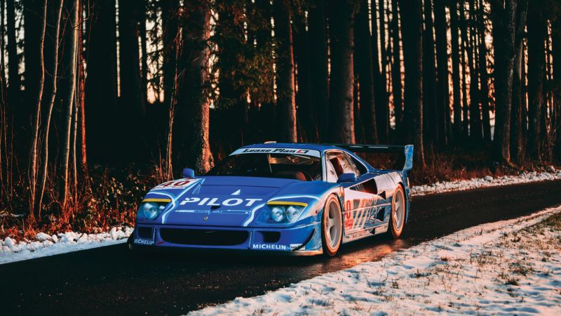 Extra Special, Period-Raced Ferrari F40 LM Expected to Fetch at Least $5.1M at Auction