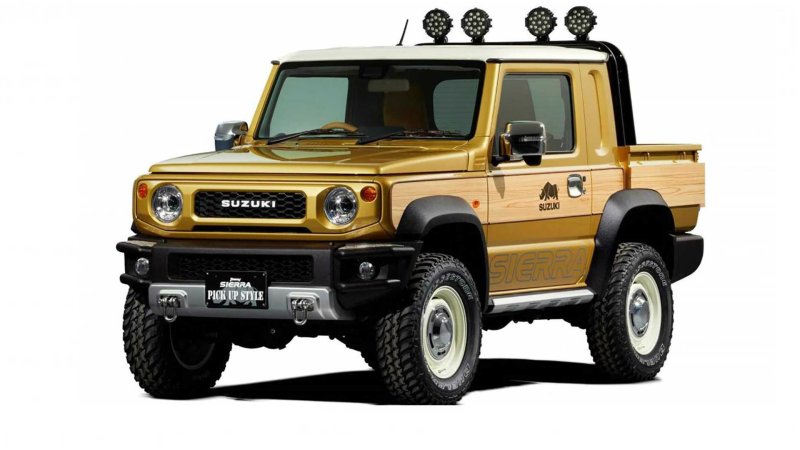 Single-Cab Suzuki Jimny Pickup Is a Real Possibility 