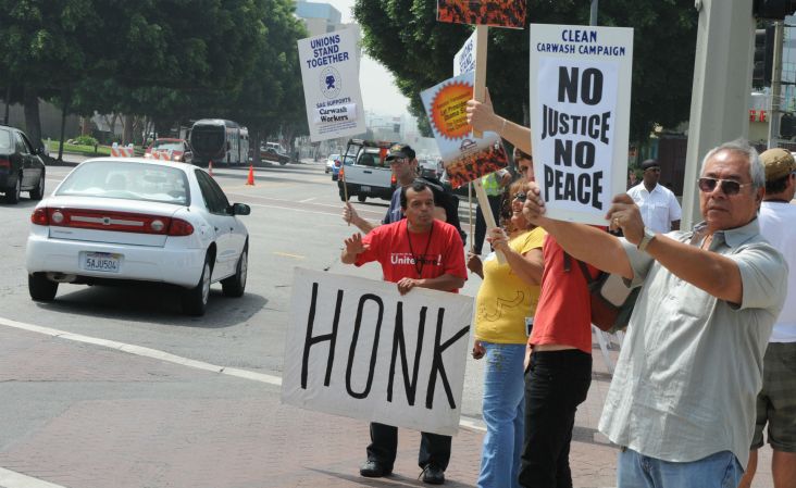 LA Car Wash Employees Win More Than $1 Million in Back Pay After Making 1/3 of Minimum Wage