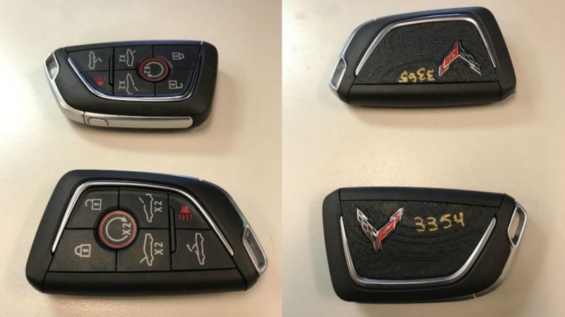 2020 Corvette C8 Key Fob and Other Details Leaked Via FCC Filing