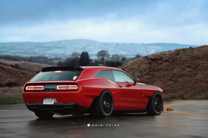 This Rad Dodge Challenger Demon Shooting Brake Rendering Has Us Writing Letters to Santa