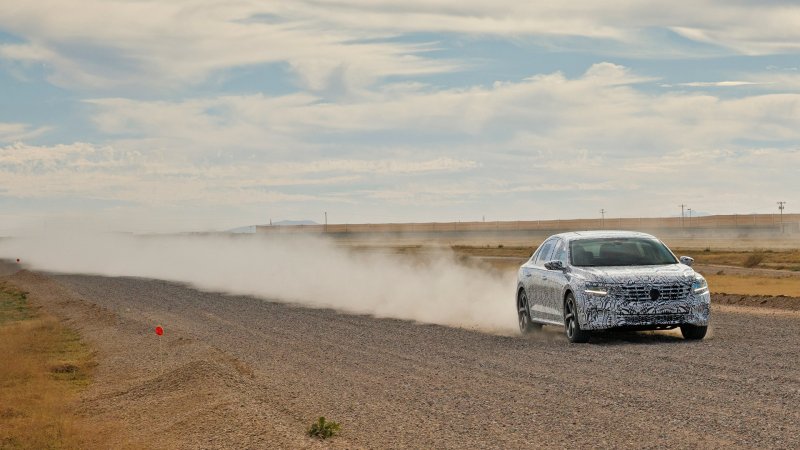 Driving the 2020 VW Passat at Volkswagen’s Secret Southwest Lair