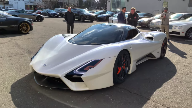 Video: 1,750-HP SSC Tuatara Supercar Looks Stellar, Sounds Odd