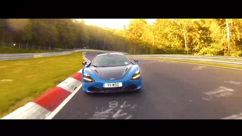 Watch a Bone-Stock McLaren 720S Lap the Nürburgring in Just 7:08.34