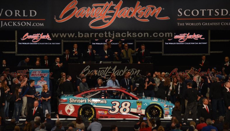 Race-Spec NASCAR Ford Fusion Hits Auction Block, All Proceeds Going to Shriners Hospitals