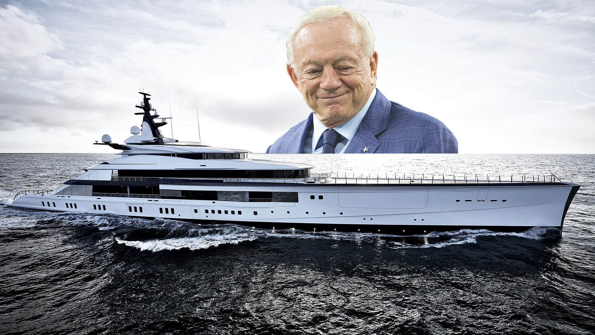 Dallas Cowboys Owner Jerry Jones Buys a $250,000,000 Super Yacht