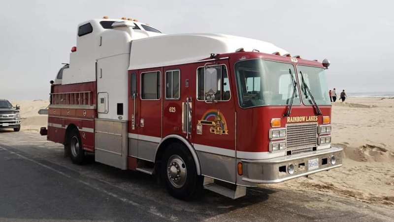 This Creative Genius MacGyvered an RV Out of a Fire Truck, Semi, and Wrecker