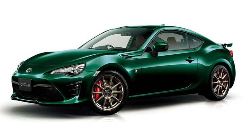 Toyota Adds British Racing Green to the 86’s International Portfolio