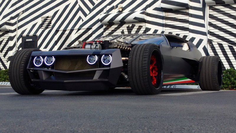 This Lamborghini Espada Rat Rod Exists On the Edge of Sanity