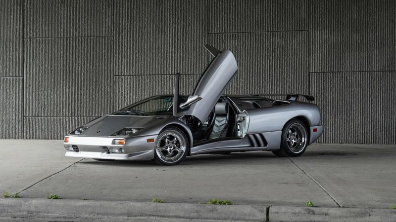 This Lamborghini Diablo VT Millennium Roadster Is One Rare Bull