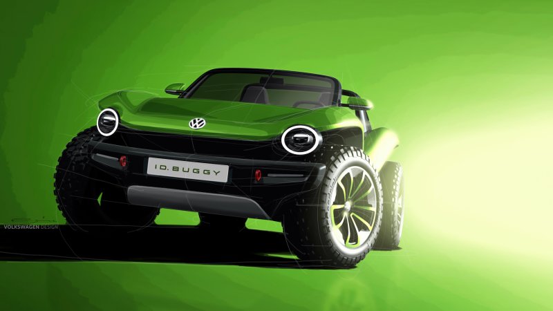 Volkswagen I.D. Buggy Electric Off-Roader Revealed Ahead of Geneva Motor Show