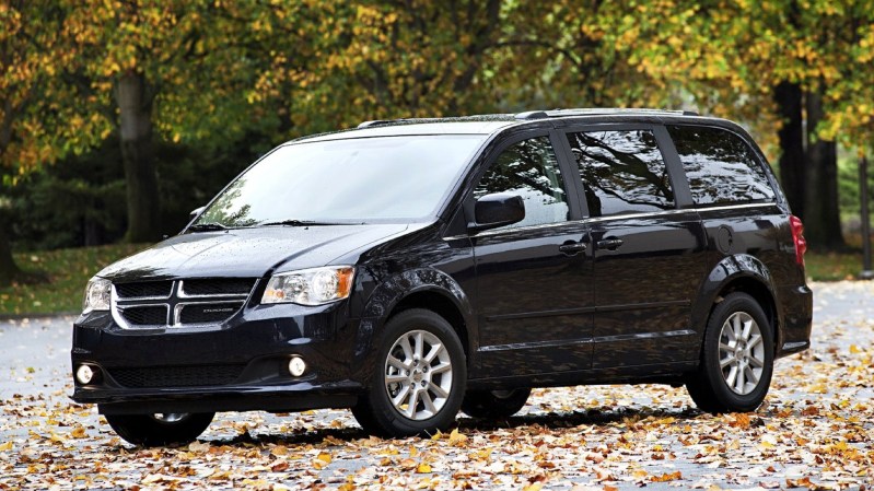 This Turbo LS 2014 Dodge Grand Caravan Is a Professional Burnout Machine