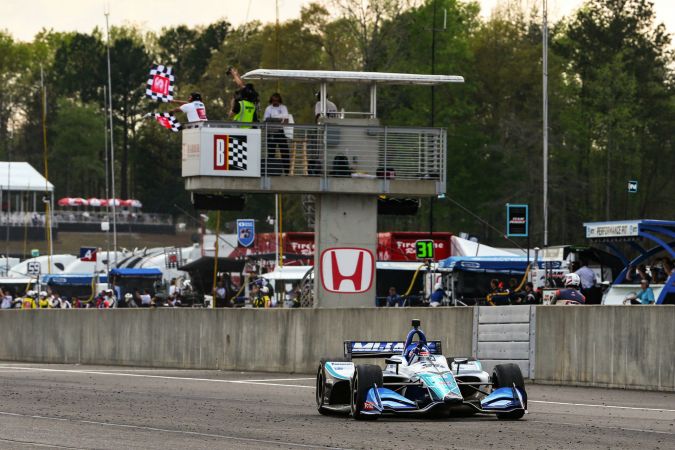 Takuma Sato Claims Invigorating IndyCar Victory From Pole at Barber Motorsports Park