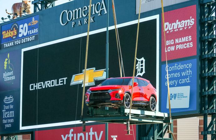 GM Pulls Mexican-Built Chevy Blazer from Detroit Tigers Stadium After UAW Workers Backlash