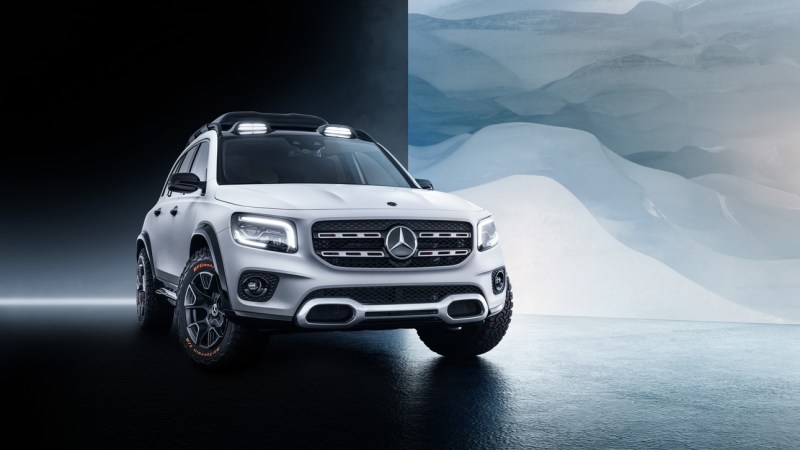 The Tough-Truck Mercedes-Benz Concept GLB Treks to the Shanghai Auto Show