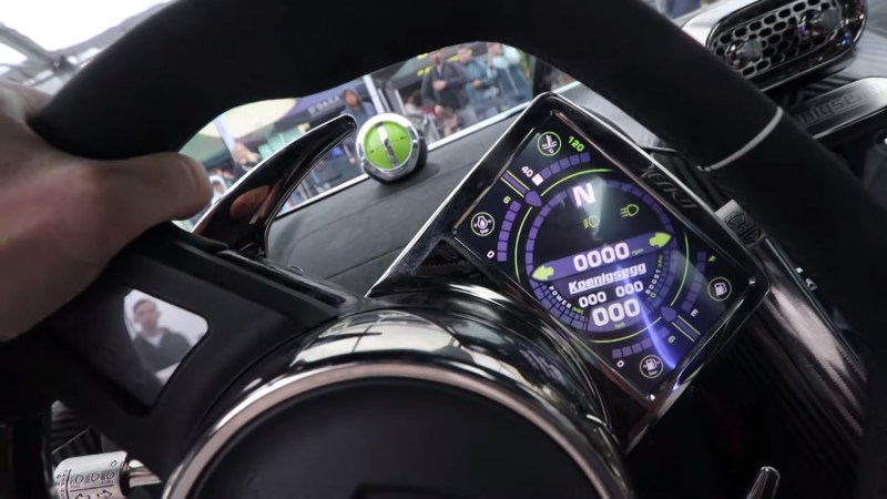 300-MPH Koenigsegg Jesko Hypercar Boasts World’s First Gyroscopic Gauge Cluster