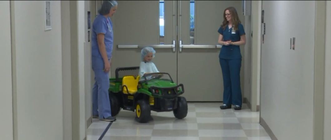 Watch Children Drive Cars Into Surgery Like Bosses