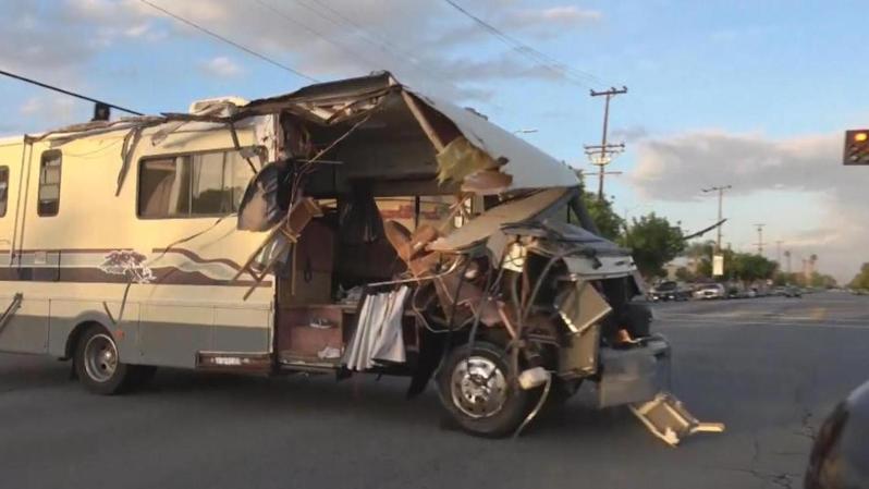 Intoxicated Woman in Stolen RV Leads Cops on Violent Chase Through LA