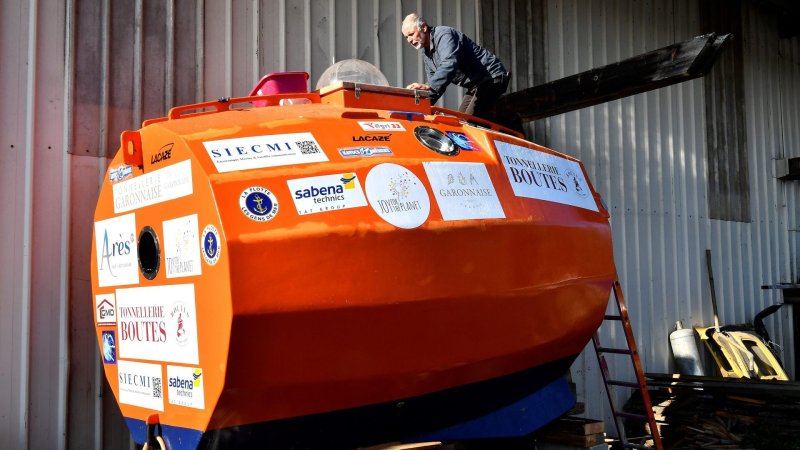 72-Year-Old Daredevil Completes 2,390-Mile Trip Across Atlantic Ocean in Wooden Barrel