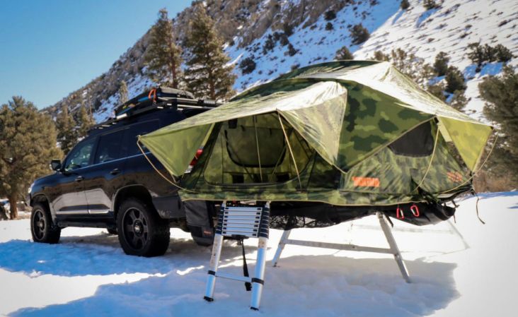 Rubicon’s New Overlanding Tent Is Your Swanky, Hitch-Mounted Basecamp