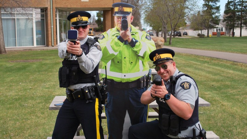 Canadian Police Are Using Cutouts of Officers Like Scarecrows to Curb Speeding