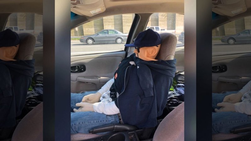 New York Man Ticketed for Illegally Driving in HOV Lane With Fake Passenger