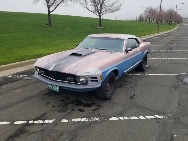 This Rusty 1970 Ford Mustang Mach 1 Is Not the ‘Barn Find’ It Appears to Be