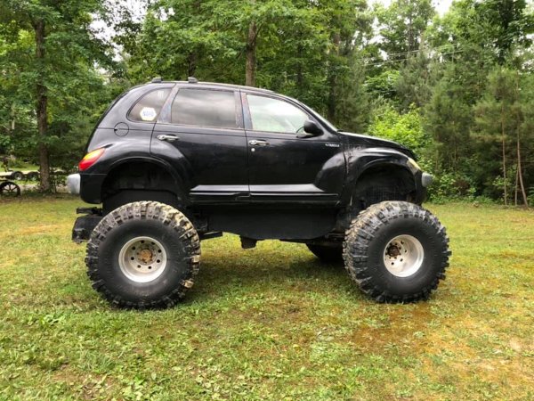 Put Aside Your Pride and Buy This Lifted Chrysler PT Cruiser With 44-Inch Tires and a V8