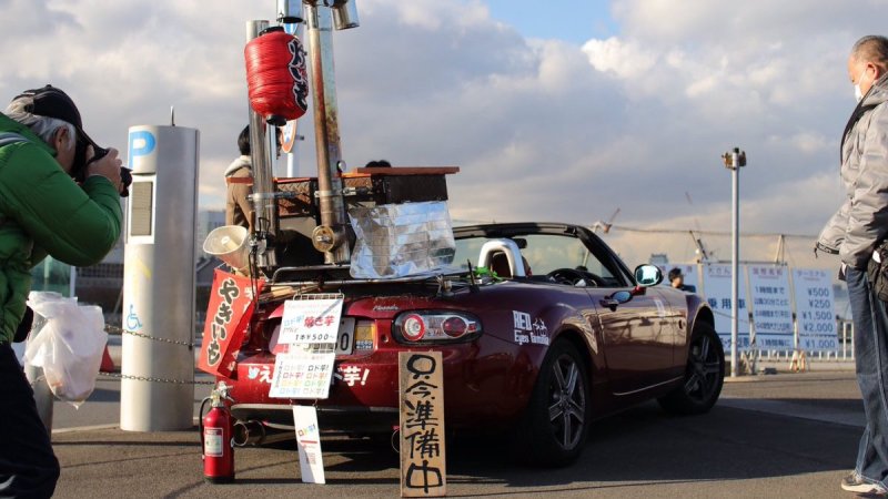 This Mazda Miata Food Truck Is the Next Evolution of Wacky Street Eats