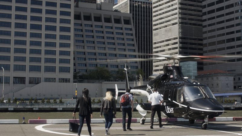 Reporters Race to JFK Airport on NYC Subway and Uber Copter—and the Subway Wins