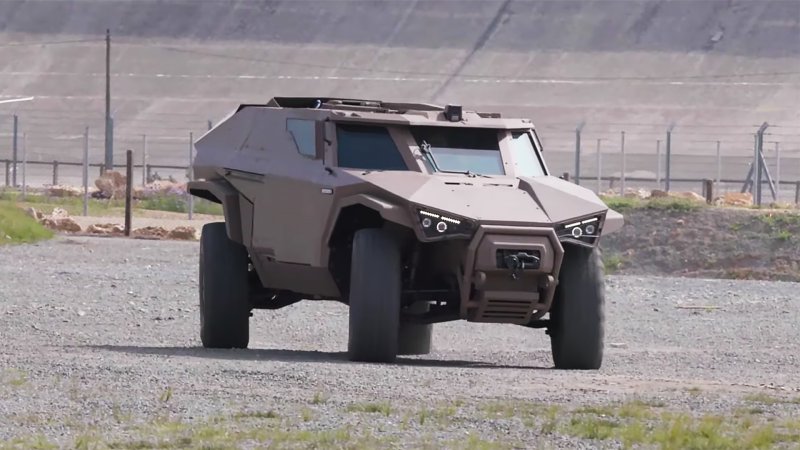 Volvo Group’s Arquus Scarabee Is a Crab-Walking, Remote-Controlled Euro Humvee