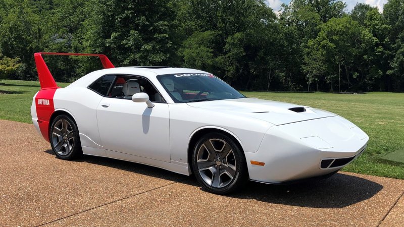 Abomination or Brilliance: Check Out This Modern Dodge Challenger ‘Daytona’ Recreation