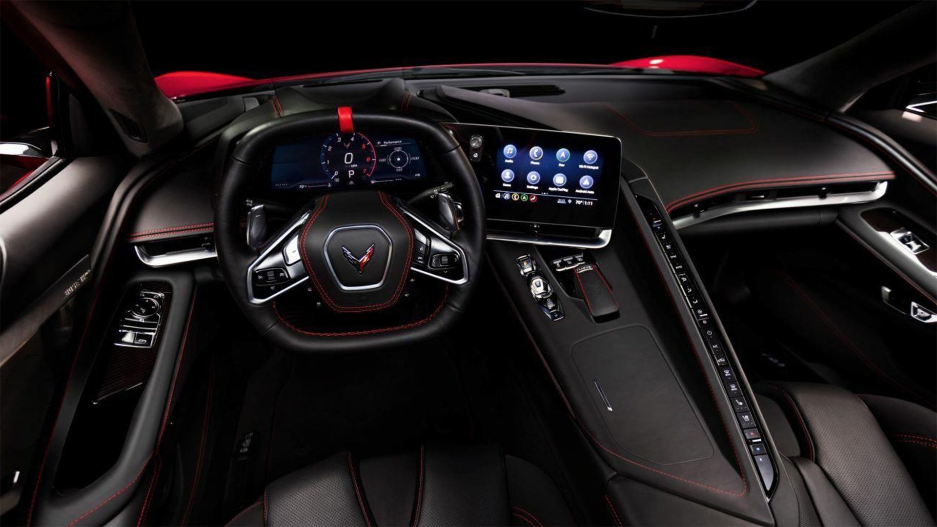 Alleged Mid-Engine 2020 Chevrolet Corvette Interior Photo Leaks Before ...