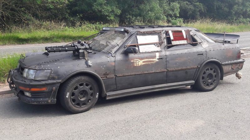 Alarming <em>Mad Max</em> Car With Machine Guns on Hood ‘Just a Broken Down Beater,’ Police Say