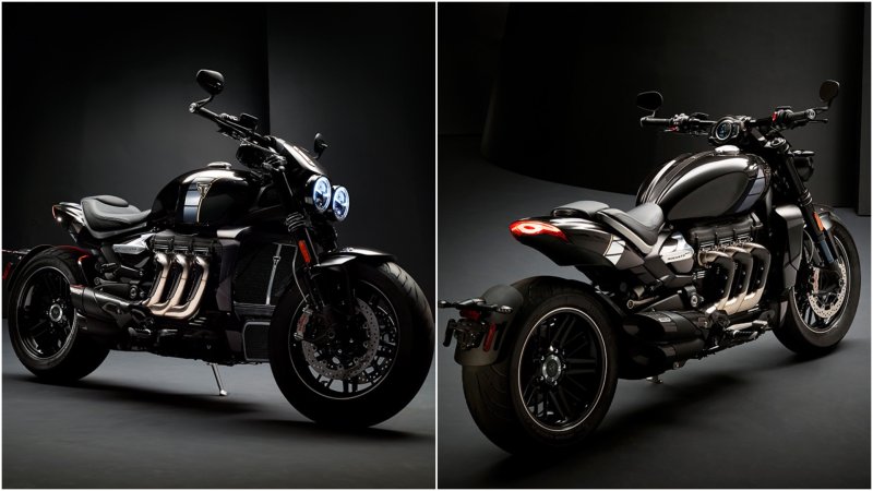 Triumph’s Rocket 3 TFC Motorcycle Sports a 2.5-Liter Three-Cylinder Engine