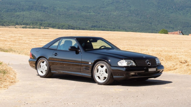 This 1999 Mercedes-Benz SL 73 AMG Is Three Times Rarer Than a Pagani Zonda