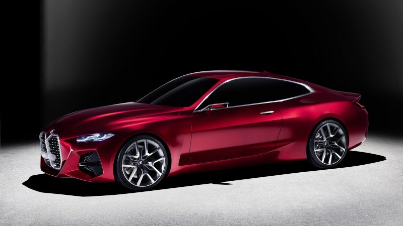 Bavaria Announces its Unfortunate Grille Addiction with The BMW Concept 4