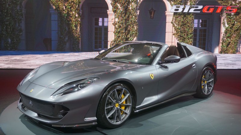 The 2020 Ferrari 812 GTS Is a 790-Horsepower Convertible Weapon