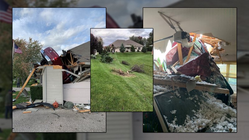 Drunk Ram 1500 Driver Lands Inside Wisconsin Home in High-Flying, Movie-Like Crash