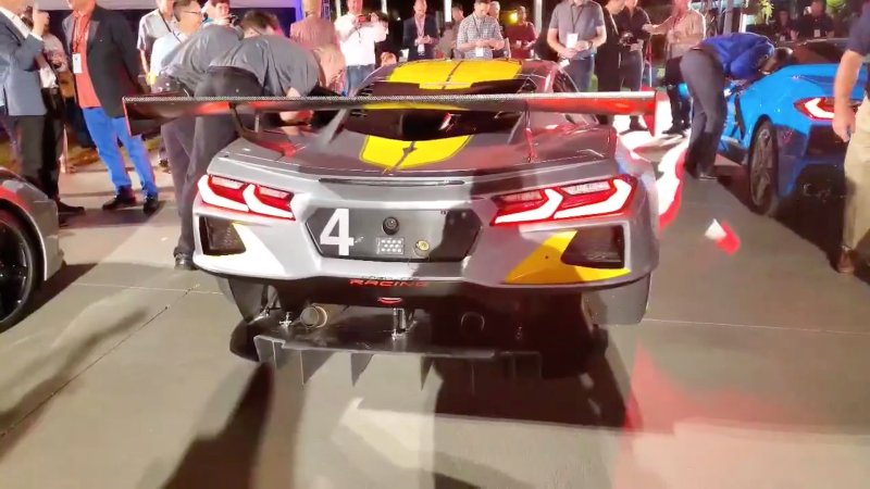 Listen to the New Chevrolet Corvette C8.R Race Car’s High-Revving V8 Wail