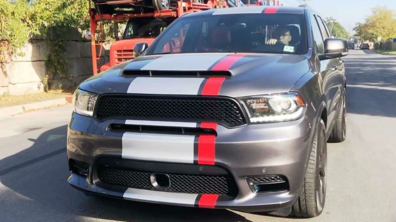 Hellcat-Powered Dodge Durango SRT With Demon Hood Is Peak SUV for Speed Freaks