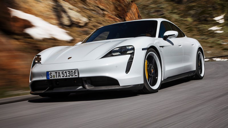 Porsche’s Simulated Hydrogen Luxury Car Can Do 8:20 Around the Nurburgring