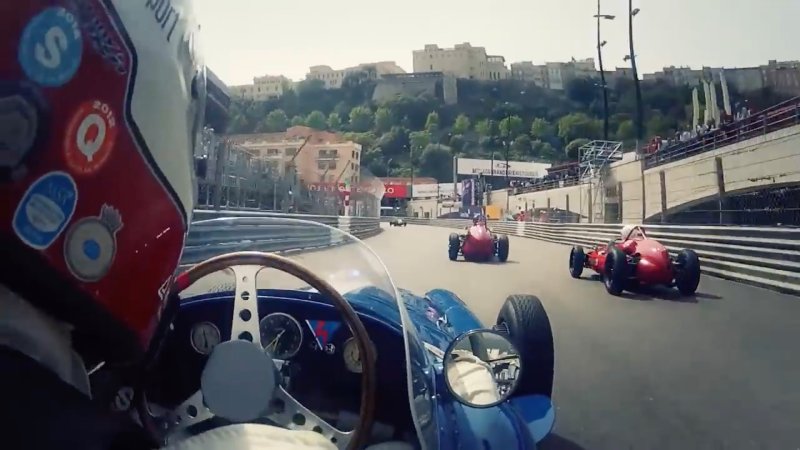 Watch a 1958 Maserati 250F Race Car Drift Through the Streets of Monaco