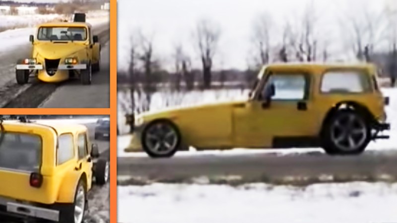 Chrysler Actually Built This Crossbred Jeep Wrangler-Plymouth Prowler Test Car