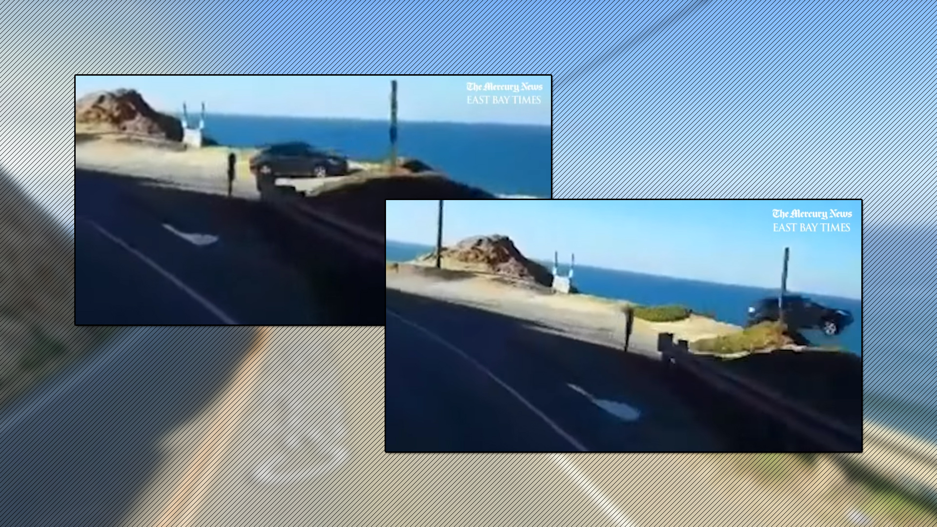 Insane Video Shows Out-of-control Suv Plunge From California Highway 1 