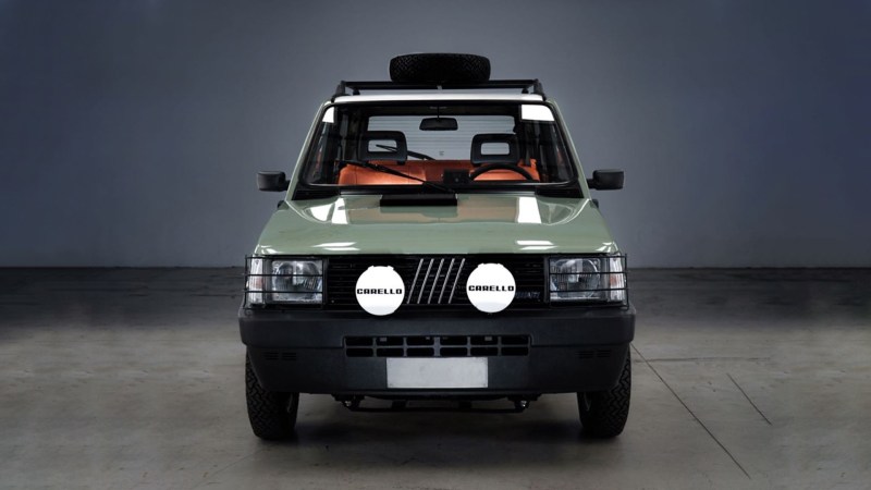 Vintage Fiat Panda 4×4 Born Again as All-Electric Adventurer