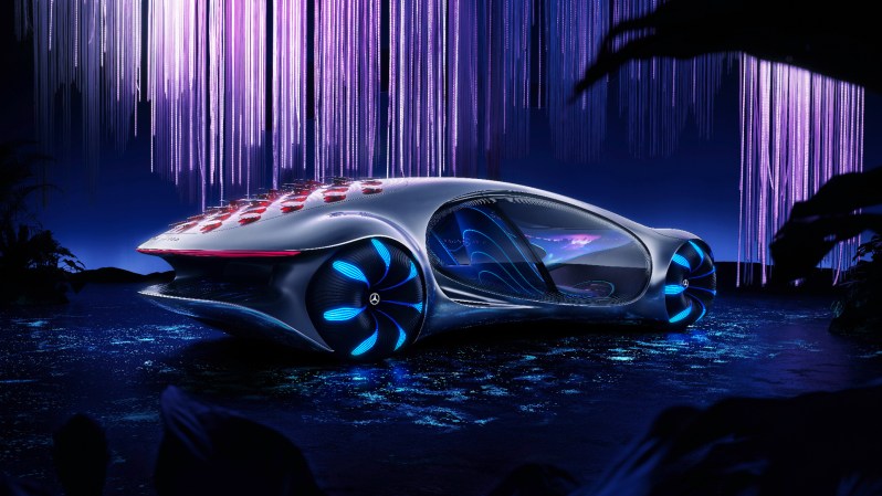 Mercedes Made an <em>Avatar</em>-Themed Concept Car Over a Decade After Anyone Remembers <em>Avatar</em>