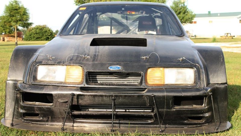 This Tube-Frame, Carbon Fiber Merkur XR4Ti Widebody Is Cheaper Than a Nissan Versa