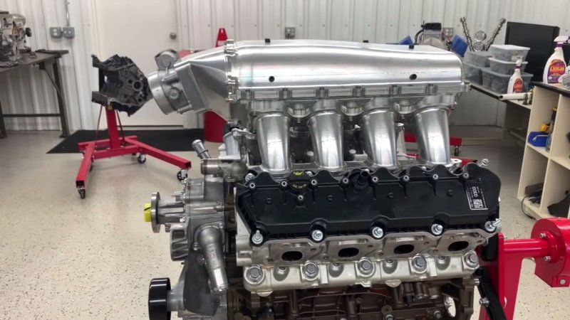 Ford’s New 7.3-L Gas V8 Can Be Tuned to 600 HP and Fit in a Fox-Body Mustang