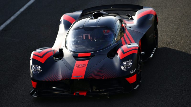 Watch F1 Driver Max Verstappen Hustle the 1,160-HP Aston Martin Valkyrie